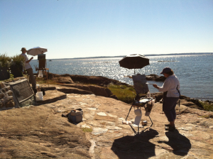 Annual Plein-Air Paint-Out in September: Rye To Be Painted 70 Times