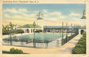 Postcards from Rye: Swimming Pool Rye Playland Rye NY Circa 1914