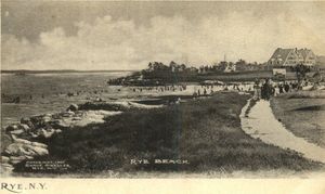 Postcards from Rye: Walking Rye Beach Rye NY Circa 1905