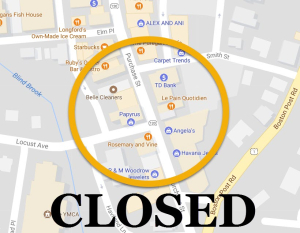 Purchase Street & Locust Closed Thursday Morning