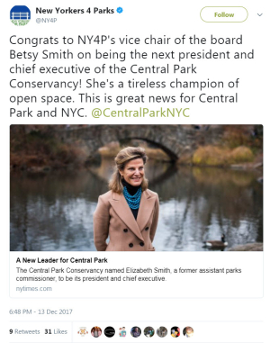 Central Park Leader is Rye Native