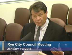 Latimer at Rye City Council