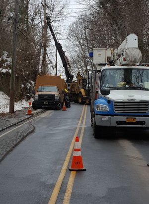 Rye City Hall: Watch for and Report Water Main Leaks