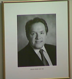 Official Portrait of Former Mayor Doug French Unveiled