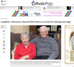 Rye Couple Featured for 60 Years of Marriage