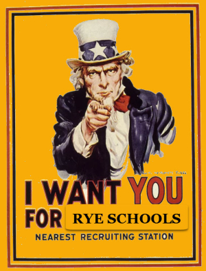 I want you for rye schools