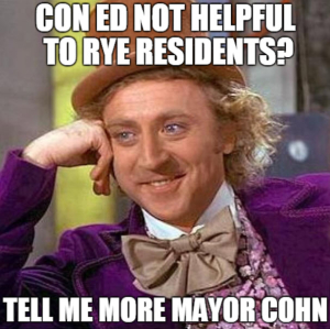 Rye Mayor: News from ConEd “Not Helpful”