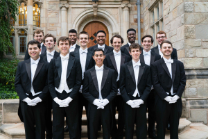 Tuxedoed College Kids Plan to Attend Church and Sing