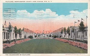 Postcards from Rye: The Colonnades of Rye Playland Circa 1929