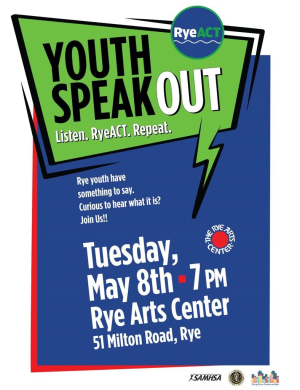 RyeACT Youth Speak Out is Tuesday