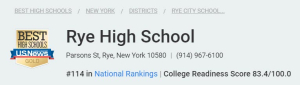 Rye High is #114