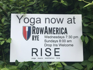 Pop-Up Yoga Studio at Row America on Milton Road