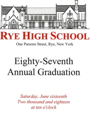 RHS Graduation Cover Art