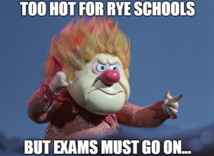 Early Dismissal for Rye Middle & Elementary Schools Monday Due to Heat Wave