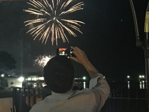 Last Fireworks Show of Season at Rye Playland