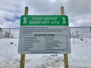 Food Scrap Sign