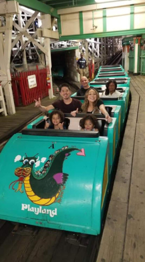 Mariah Carey Visited Playland Tuesday Night