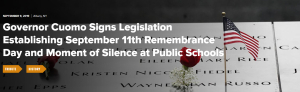 Part of New Law, Rye Schools to Recognize 9/11 with Moment of Silence