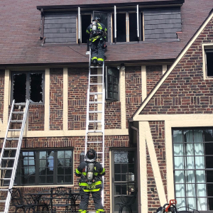 House Fire on Oakland Beach Avenue in Rye