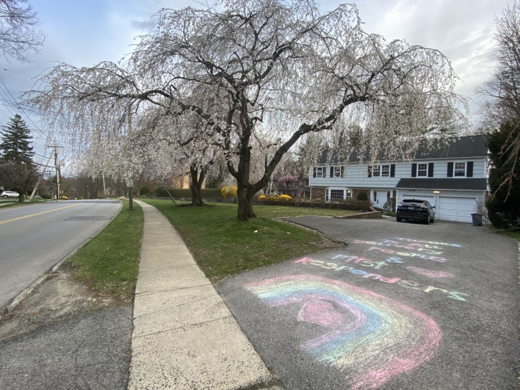 Chalk art Rye NY