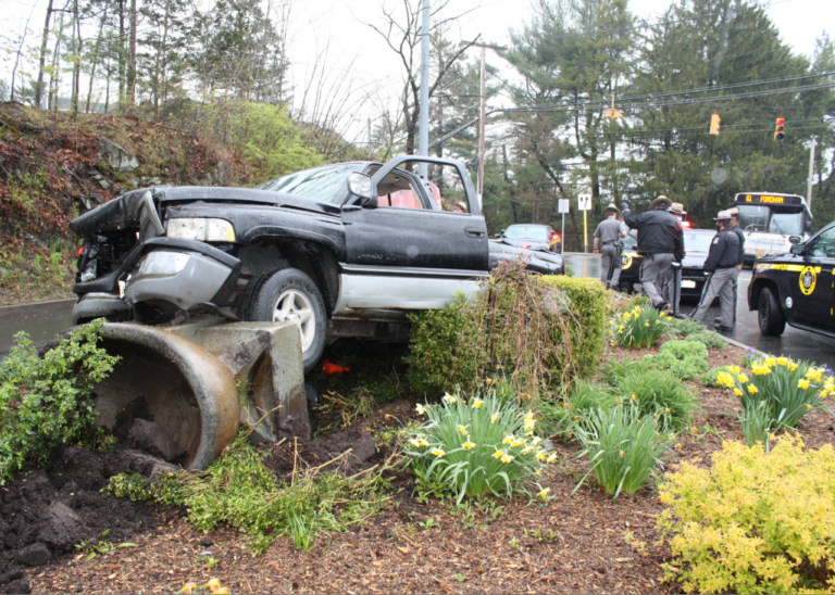 Purchase Street Accident New York State Police April 24, 2020