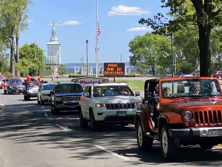 Rye High Graduation Car Parade May 31, 2020 Mask & ID Required