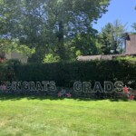 Rye High Graduation Car Parade 2020: Sign in Front of BOE President Jenn Boyle’s House