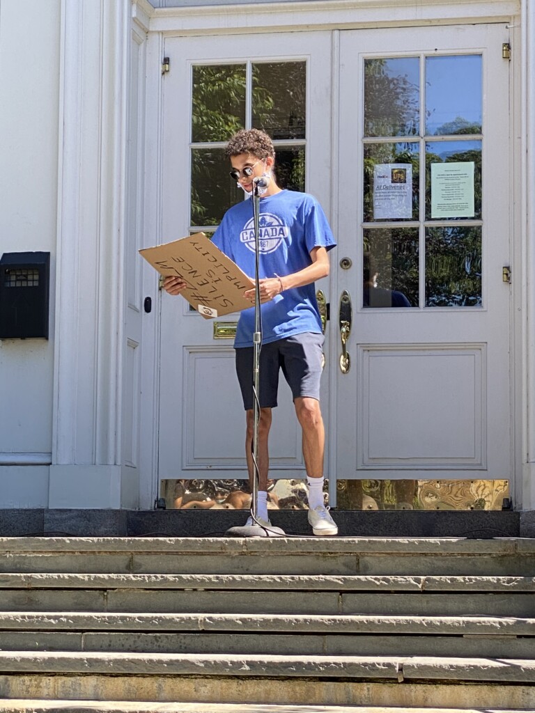 BLM Speech Rye High Alum Zachary Gaouad (RHS ’19)