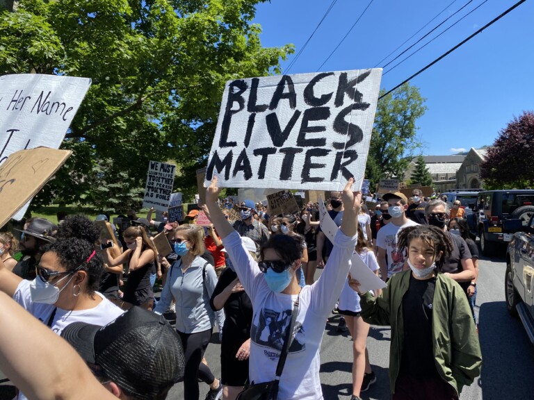 BLM march Rye, NY June 13, 2020