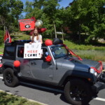 Rye Middle School Graduation Car Parade June 2020 Derman Jeep Wide