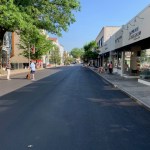 Purchase Street closure in Rye, NY June 2020