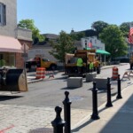 Purchase Street closure in Rye, NY June 2020