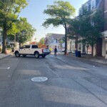 Purchase Street closure in Rye, NY June 2020