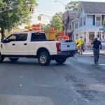 Purchase Street closure in Rye, NY June 2020