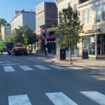 Purchase Street closure in Rye, NY June 2020