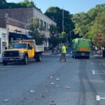 Purchase Street closure in Rye, NY June 2020