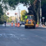 Purchase Street closure in Rye, NY June 2020