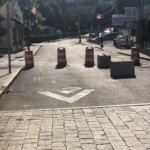 Purchase Street closure in Rye, NY June 2020