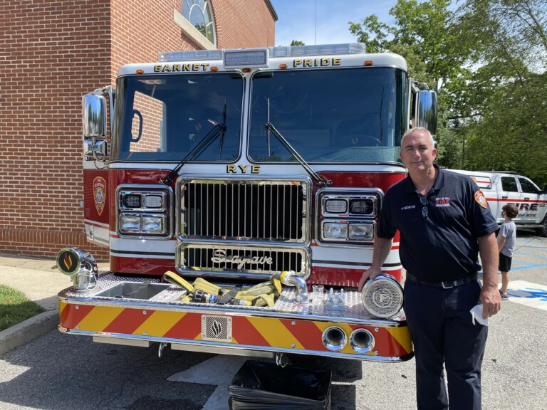 Rye FD Engine 191 introduction to city council and staff