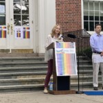 Rye City presentation of the city council resolution declaring June LGBTQ+ Pride Month. June 2020.