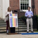 Rye City presentation of the city council resolution declaring June LGBTQ+ Pride Month. June 2020.