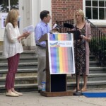 Rye City presentation of the city council resolution declaring June LGBTQ+ Pride Month. June 2020.