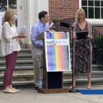 Rye City presentation of the city council resolution declaring June LGBTQ+ Pride Month. June 2020.