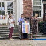 Rye City presentation of the city council resolution declaring June LGBTQ+ Pride Month. June 2020.