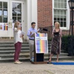 Rye City presentation of the city council resolution declaring June LGBTQ+ Pride Month. June 2020.