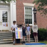 Rye City presentation of the city council resolution declaring June LGBTQ+ Pride Month. June 2020.