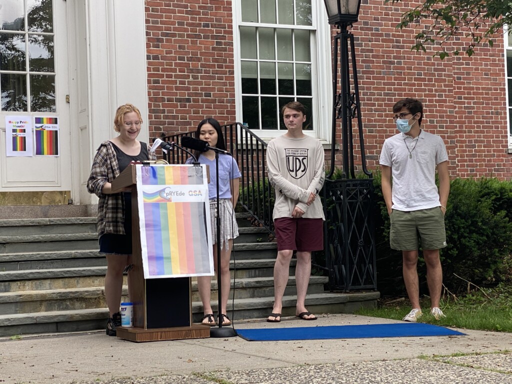 Rye City presentation of the city council resolution declaring June LGBTQ+ Pride Month. June 2020.