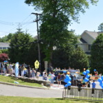 Milton School Graduation Car Parade June 2020 Milton Parade Viewed from School