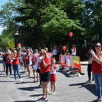 Midland School Graduation Car Parade June 2020 Teachers Cheer Students