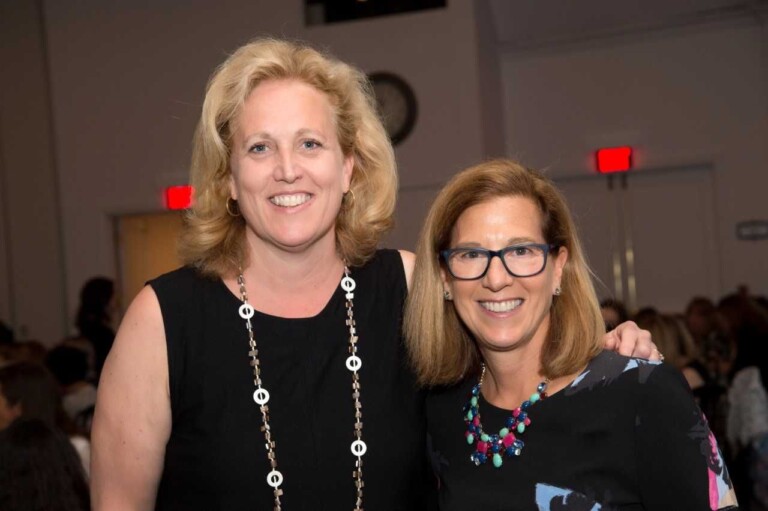 Open Door Foundation Board Chair Jamie Jensen with Open Door President & CEO Lindsay Farrell